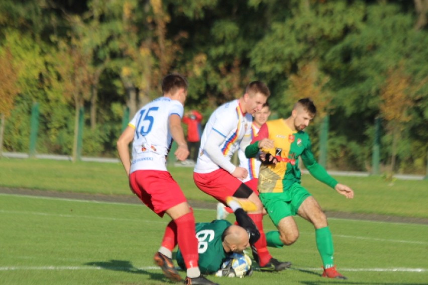 Ziemowit Osięciny - Łokietek Brześć Kujawski 2:3 w 13. kolejce 5 ligi kujawsko-pomorskiej [zdjęcia]