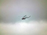 Poszukiwania zaginionego mężczyzny - nad Prawobrzeżem lata policyjny helikopter