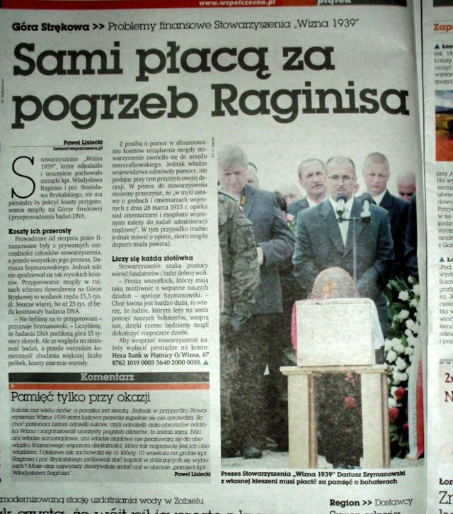 " Gazeta Współczesna " 14-10-2011