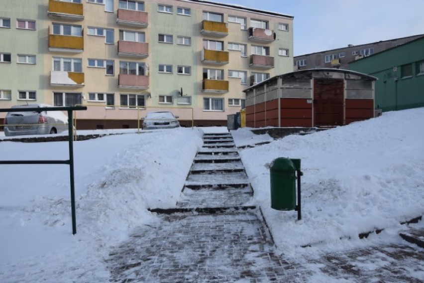 Zima w Starogardzie Gdańskim. Jak wyglądają ulice? ZDJĘCIA