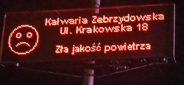 Smog w Kalwarii Zebrzydowskiej