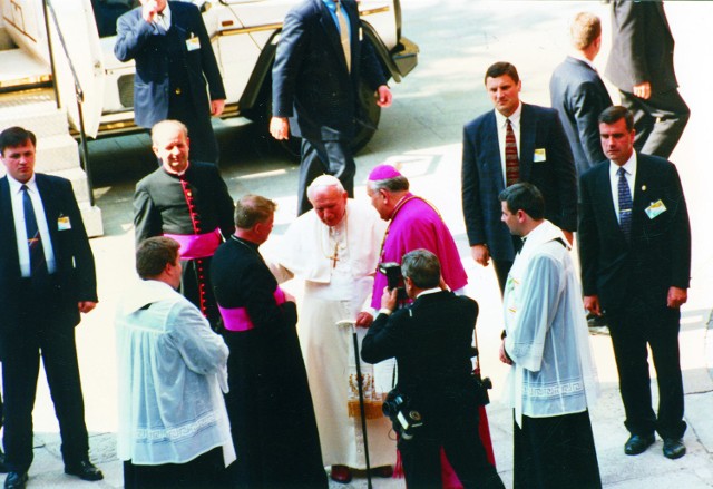Papież Jan Paweł II w Legnicy