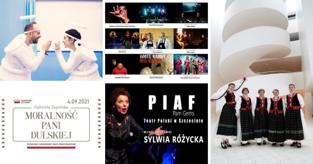 Pierwszy weekend września w Szczecinie to przede wszystkim dwa wyjątkowe festiwale teatralne, ale nie tylko. W galerii prezentujemy przegląd tego, co dzieje się szczecińskiej kulturze w ten weekend.