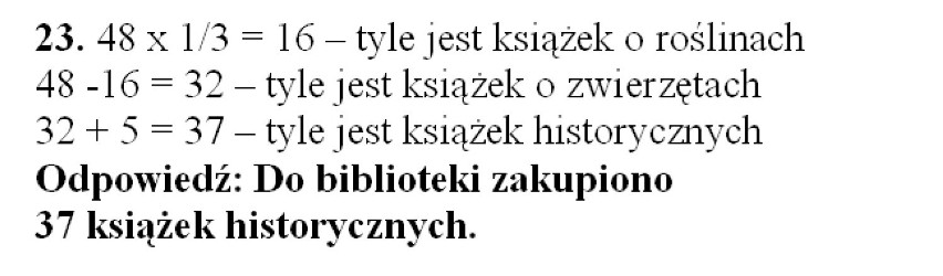 SPRAWDZIAN SZÓSTOKLASISTY 2013 CKE TYLKO ODPOWIEDZI