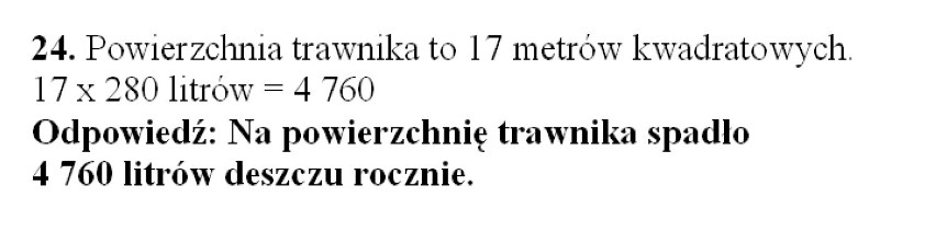 SPRAWDZIAN SZÓSTOKLASISTY 2013 CKE TYLKO ODPOWIEDZI