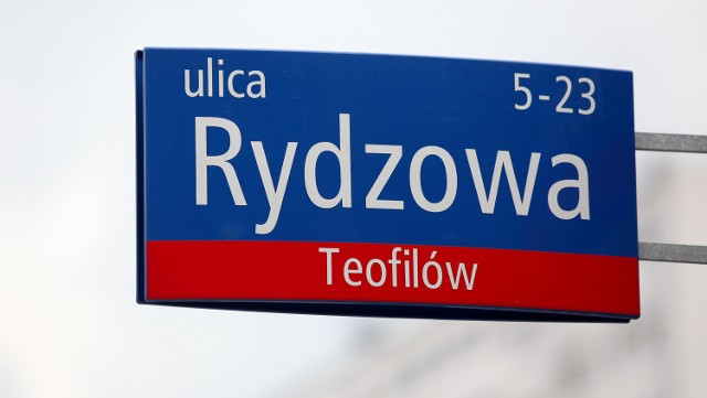 Ulica Rydzowa w Łodzi