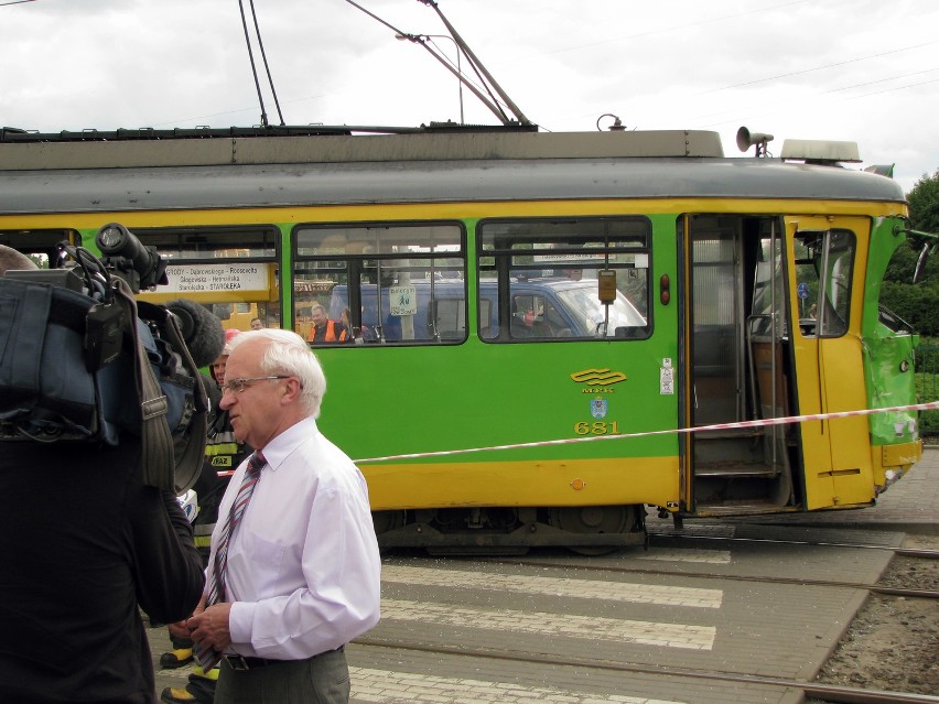 Jan Firlik, Dyrektor Przewozów Tramwajowych MPK Poznań, na...