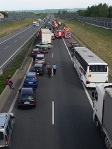 Wypadek na A4 w Targowisku. Uwaga na utrudnienia [KRÓTKO]