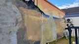W Opatowie powstaje pierwszy mural. Będzie przedstawiał historię zakonu Templariuszy połączoną z ziemią opatowską 