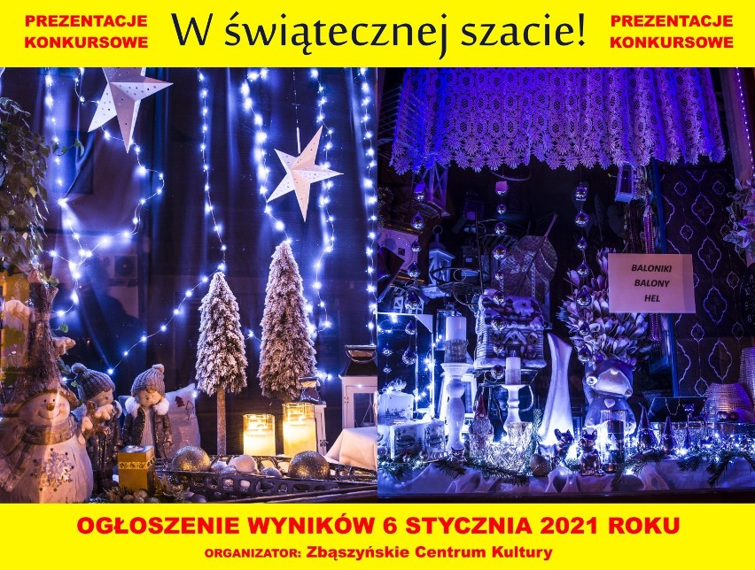 Gmina Zbąszyń "W świątecznej szacie" - prezentacje konkursowe. Zobaczcie, niesamowite świąteczne dekoracje [Zdjęcia]