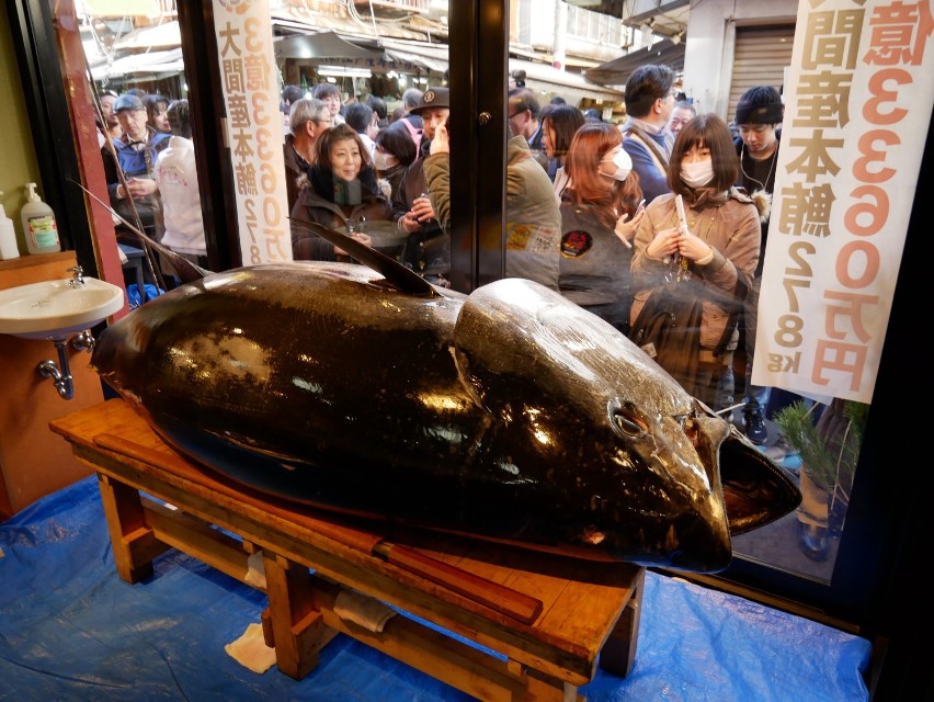 Kaliszanie z Maguro Sushi Bar na noworocznej aukcji tuńczyka...