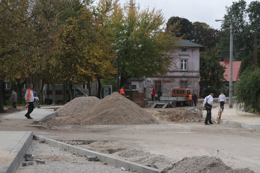 Nowe rondo w Chojnicach. Zobacz jak idą prace (FOTO)