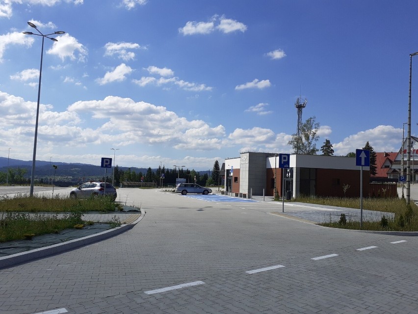 Zakopianka. Przy budowanej drodze S7 do Zakopanego powstał punkt odpoczynku dla podróżnych 