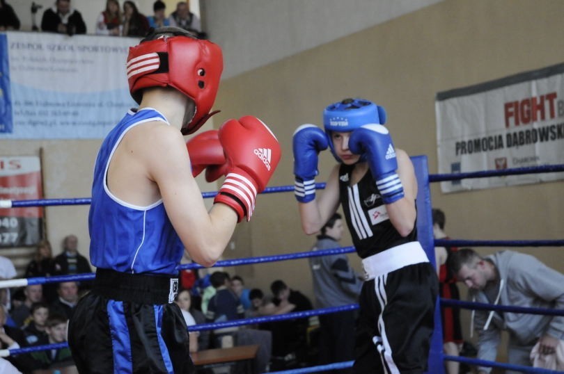 Udana bokserska gala w Zespole Szkół Sportowych