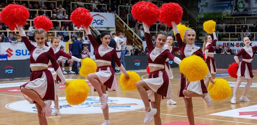 Tak tańczą cheerleaderki Spójni. ZDJĘCIA z dwóch meczów w Stargardzie 