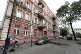 Sprawa zawalonego balkonu w Sosnowcu trwa. Kobieta nie żyje, a stan mężczyzny jest ciężki. Prokuratura wszczęła śledztwo