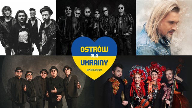 Wielki koncert charytatywny “Ostrów dla Ukrainy”. Każdy może pomóc!