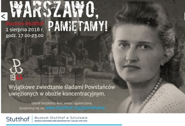 Muzeum Stutthof. Warszawo pamiętamy! Zwiedzanie śladami Powstania Warszawskiego