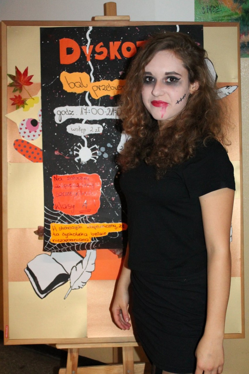Halloween w Gimnazjum nr 2 w Złotowie