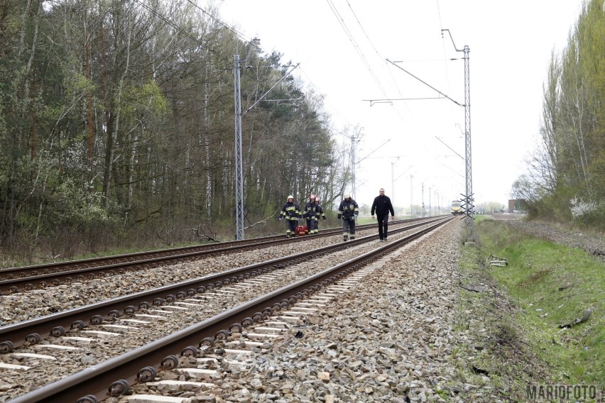 Wypadek na przejeździe kolejowym w Opolu