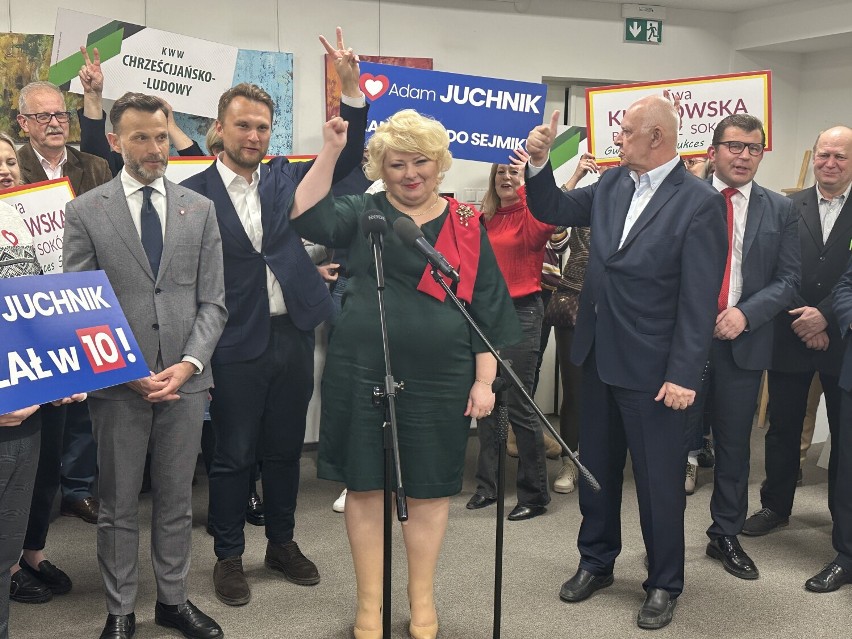 Poseł Koalicji Obywatelskiej i wojewoda popierają kandydaturę Ewy Kulikowskiej na burmistrza Sokółki. Wsparli też Adama Juchnika do sejmiku