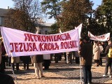 Marsz dla Jezusa Króla Polski przeszedł przez Lublin (WIDEO, ZDJĘCIA)