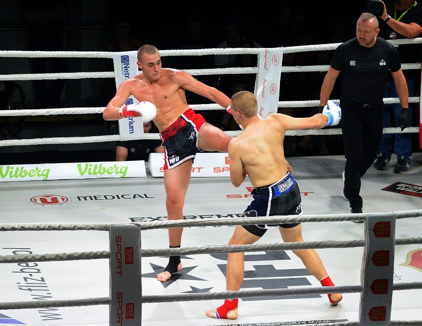 Zdjęcia zawodowej gali kickboxingu HFO Spartan Night w Jaśle...