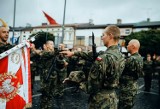 Przysięga wojskowa żołnierzy 9. Łódzkiej Brygady Obrony Terytorialnej w Łasku ZDJĘCIA