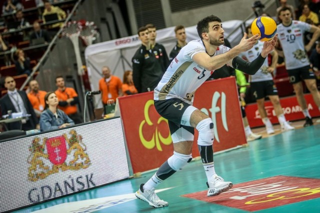 14.02.2020 gdansk. hala ergo arena. mecz kaszubski. plusliga sezon 2019/2020. mecz: trefl gdansk - cuprum lubin.  nz. marcin janusz fot. karolina misztal / polska press/dziennik baltycki