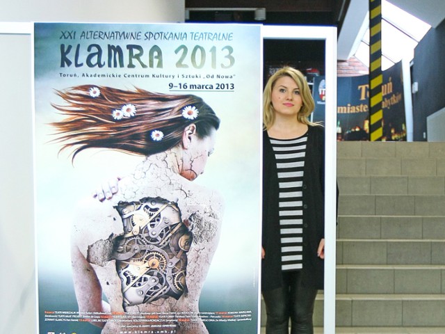 Justyna Bieluch, dyrektor artystyczny festiwalu Klamra. Fot. Marcin Łaukajtys.