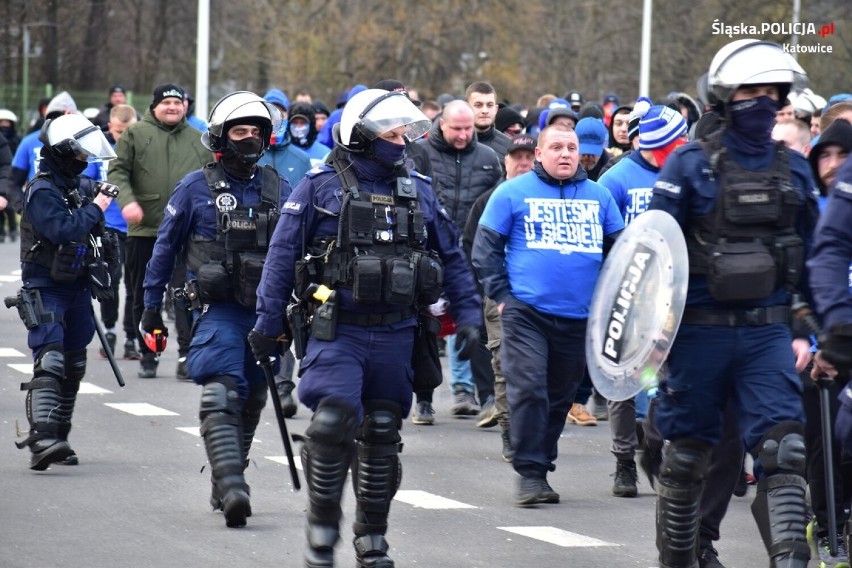 Zadyma na stadionie GKS Katowice. Zatrzymano 6 kiboli, trwa identyfikacja kolejnych