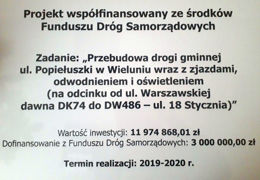 Ulica Popiełuszki w Wieluniu po przebudowie. Jakie są efekty inwestycji za 12 mln zł? ZDJĘCIA, SONDA