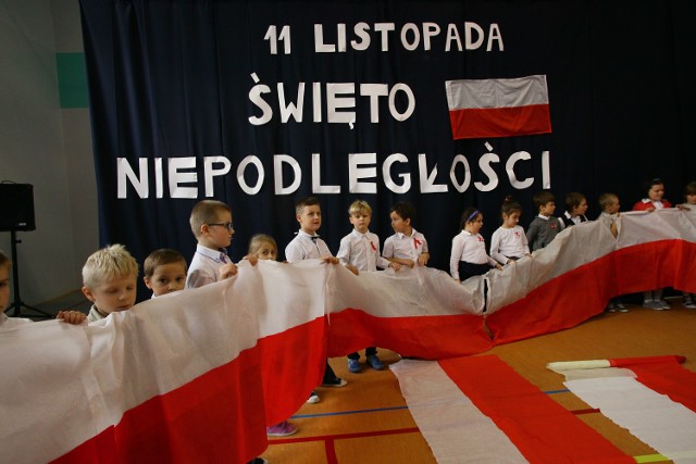Święto Niepodległości w SP nr 36 w Łodzi
