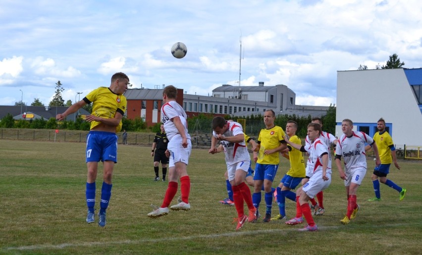 Mecz Piast Człuchów - Czarni Bruskowo Wielkie, 20.06.2015