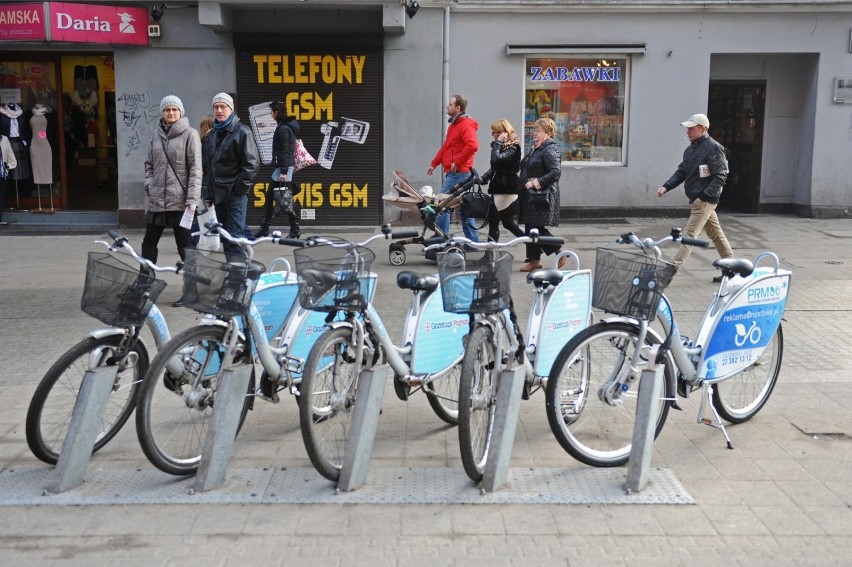 Od poniedziałku nie można wypożyczyć rowerów miejskich