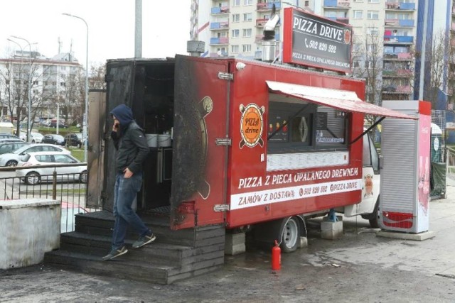 Food truck spalił się 8 kwietnia tego roku