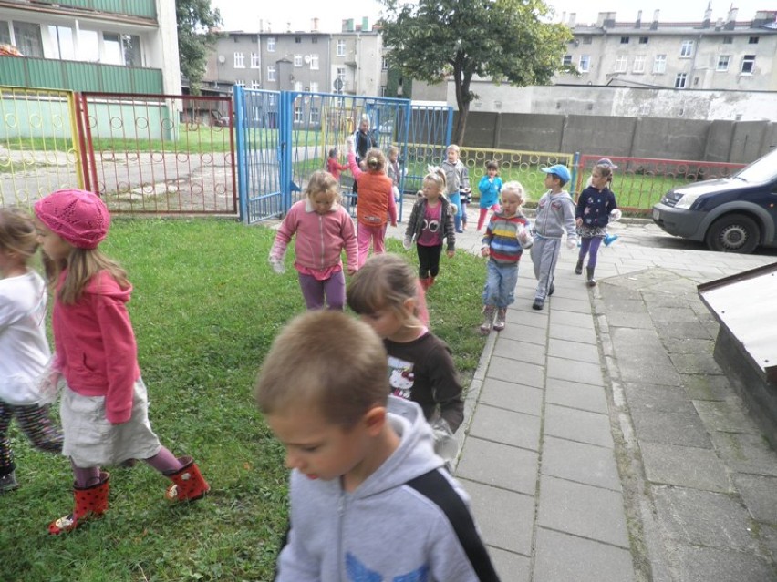 Wokół przedszkola też sprzątaliśmy