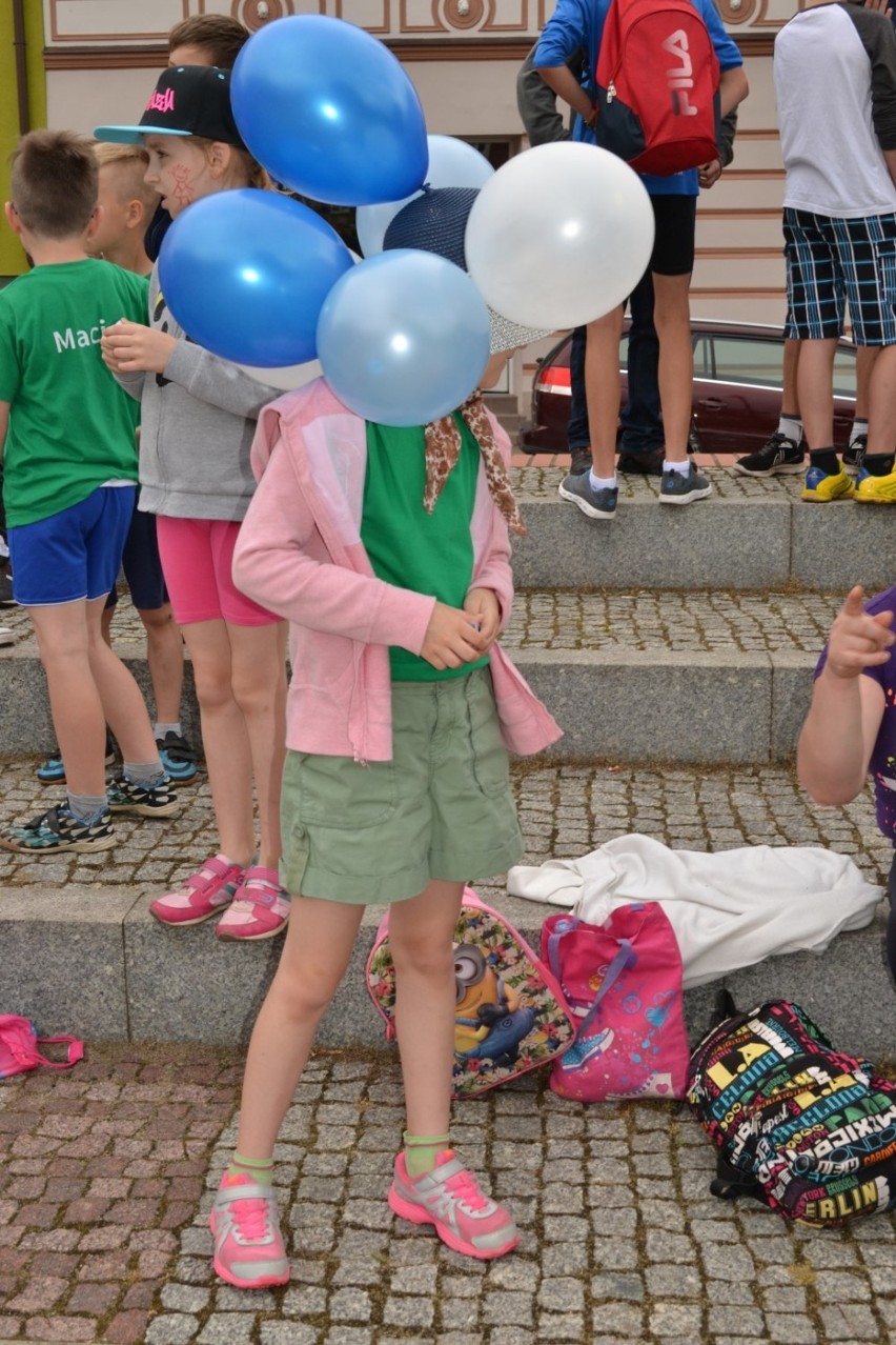 Biegaj z nami - festyn SP 1 w Człuchowie