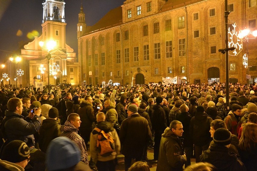 Manifestacja przeciwko ACTA w Toruniu [ZDJĘCIA I WIDEO]