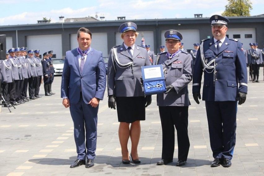 Uroczyste otwarcie nowej Komendy Miejskiej Policji w Dąbrowie Górniczej