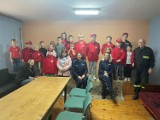 Policyjne spotkanie z dziećmi z Akademii Małego Strażaka w Biernacicach. Tematem bezpieczeństwo ZDJĘCIA