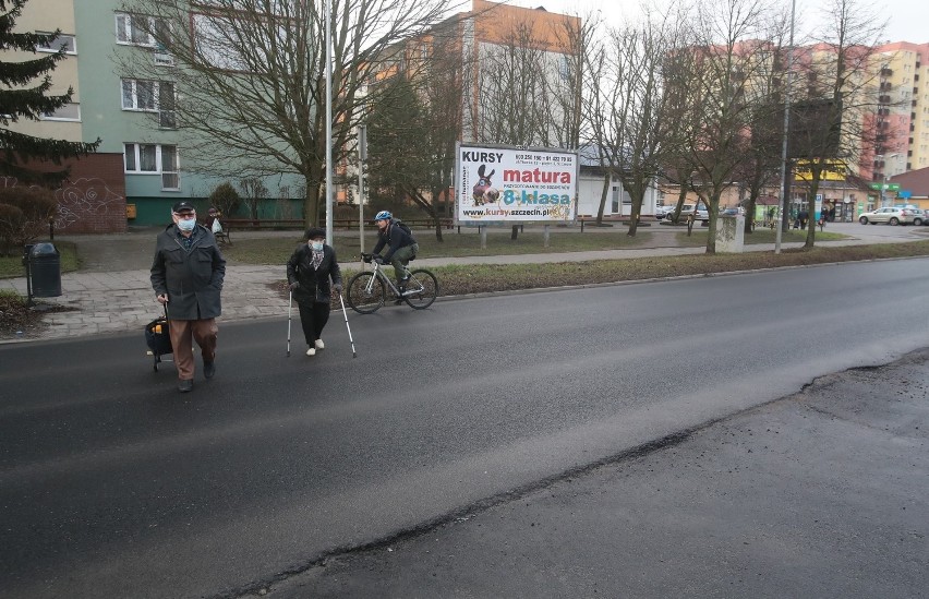 Co z "zebrami" na ulicy Zawadzkiego w Szczecinie? Mamy odpowiedź miasta