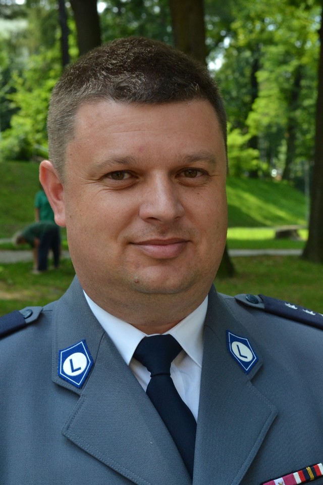 Mł. insp. Piotr Kucia.