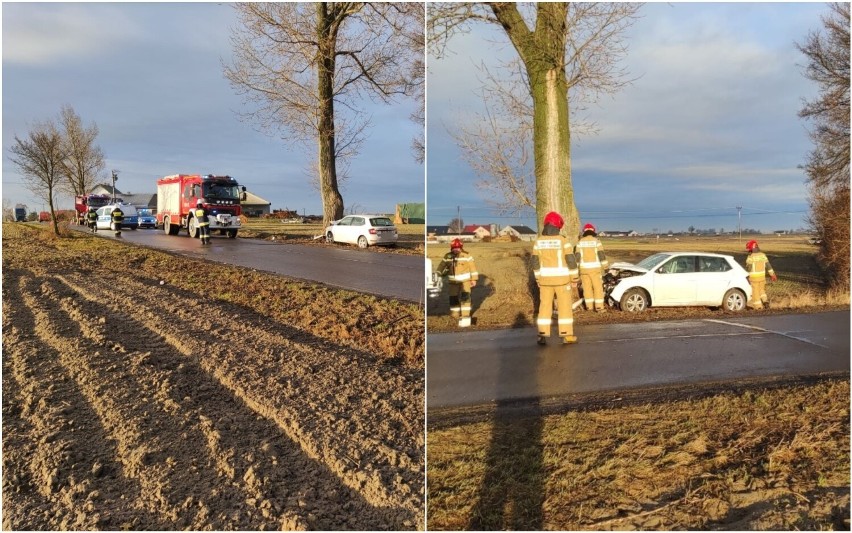 Wypadek w gminie Osięciny
