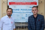 Konferencja Aleksandra Miszalskiego i Piotra Grabarczyka w Olkuszu. Podsumowali działania, które podejmowali podczas minionej kadencji