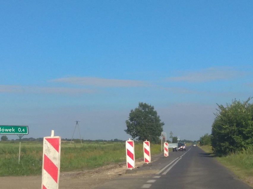 Trwa remont trasy Opalenica - Lwówek. Są utrudnienia!