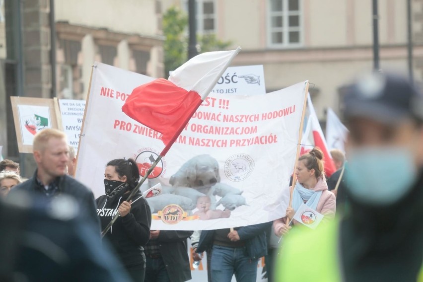 30.09.2020 Warszawa  - strajk rolników