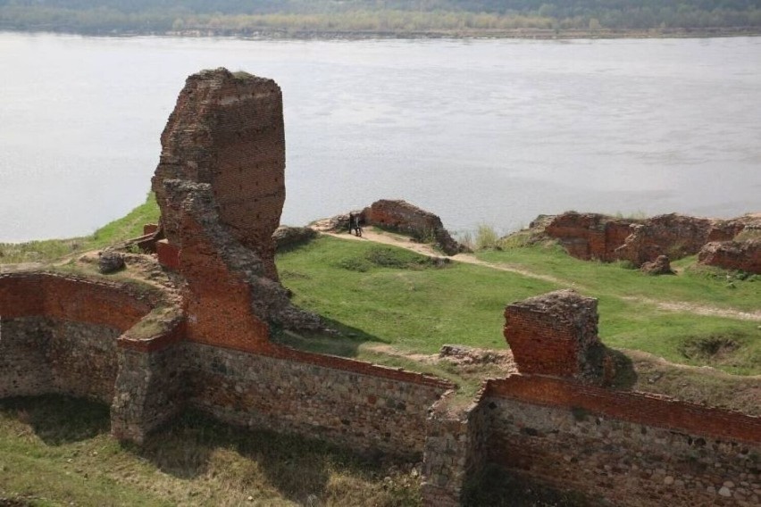 Ruiny zamku w Bobrownikach