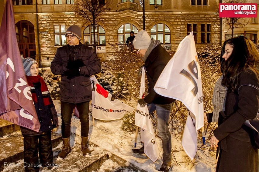 Wałbrzych włączył się do zorganizowanej 17 stycznia 2018 roku Czarnej Środy