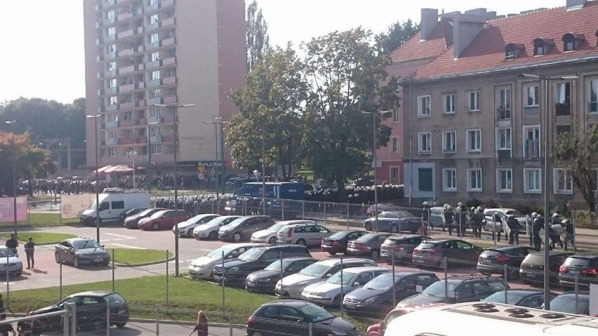 Kibolskie zamieszki w Tychach przed meczem GKS Tychy  GKS...